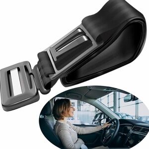Pregnancy car seat belt adjuster